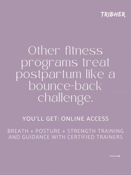 Unlike other programs that treat postpartum as a bounce back challenge, we provide a structured approach. With online access, you get guidance on breath, posture, and strength from certified trainers.