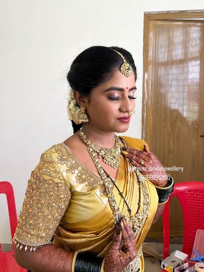 Prema - Bridal Jewellery Rental Happy Brides: Traditional Temple Jewellery photo 11