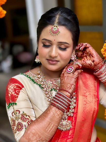 Rashmi Gowda - Bridal Makeup Elegant Engagement & Pre-Wedding Rituals photo 44