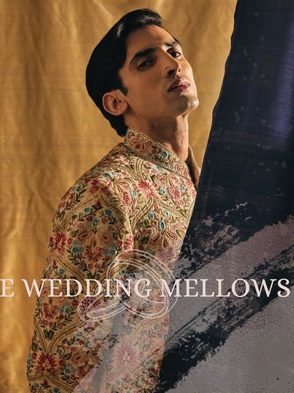 As wedding bells ring, our sherwani collection calls. Dive into a world of exquisite designs and impeccable craftsmanship to find your dream ensemble.