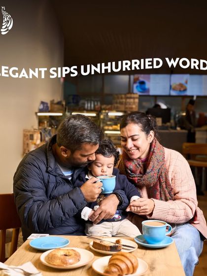 Share a moment of warmth and connection over coffee at Blue Tokai. It's a cozy spot for the whole family to enjoy elegant sips and unhurried conversation.