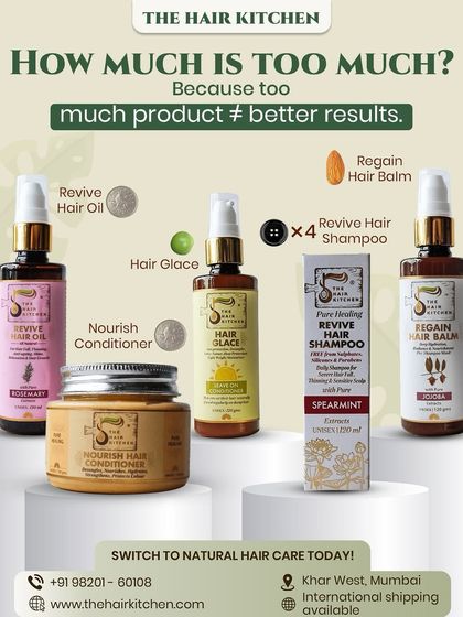 How much is too much? When it comes to my natural products, a little goes a long way. This guide shows you the ideal amount to use for each product, from a coin-sized dab of conditioner to just four pumps of shampoo.