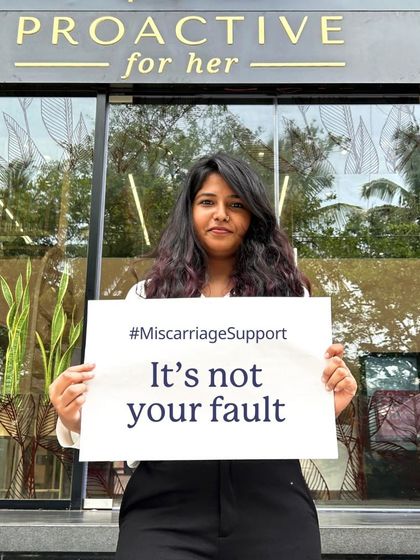 To every woman who has experienced a miscarriage: It's not your fault. We are here to support you through the grief and healing process, because your feelings are valid.