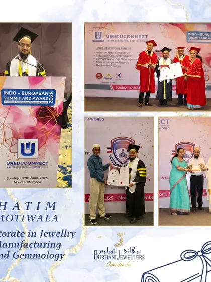 My work is built on a foundation of trust and expertise. I am proud to hold a Professional Doctorate in Gemmology and Jewellery Manufacturing, and I am a Government Approved Certified Valuer. When you consult with me, you are getting advice backed by certified knowledge.