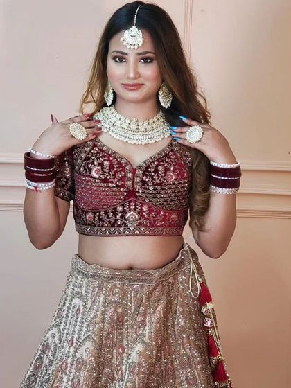 Timeless Red & Maroon Bridal Lehengas photo 27