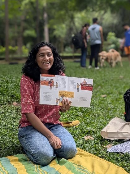 Candid shots from our 'Bounty of Chillies' session. You can see the mix of listening, interacting, and the occasional distraction, which is all part of the fun.