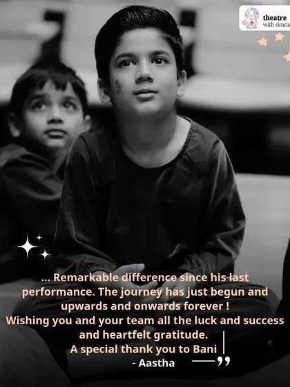 "Remarkable difference since his last performance." A parent reflects on her son's growth and journey with us over the years.