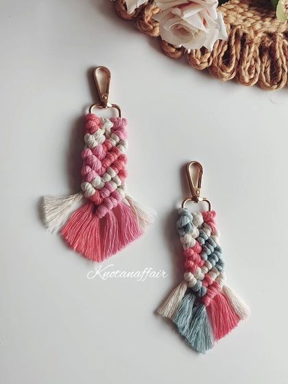Deepika - Macrame for Events & Gifting Keychains & Bag Charms for Gifting photo 13