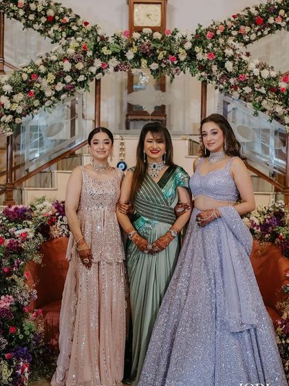 Another beautiful family photo from the engagement ceremony.