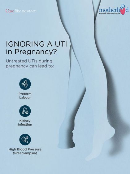 Ignoring a UTI in pregnancy can be serious, potentially leading to preterm labor, kidney infections, or preeclampsia. We emphasize the importance of recognizing symptoms and seeking early treatment to protect both you and your baby.