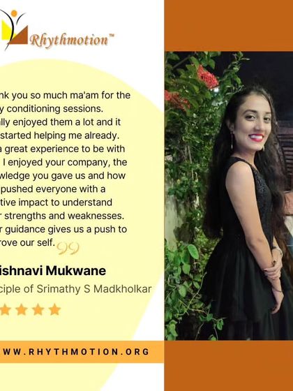 Vaishnavi highlights how the sessions gave her a positive impact and a push to understand her body's strengths and weaknesses, which is the first step toward improvement.