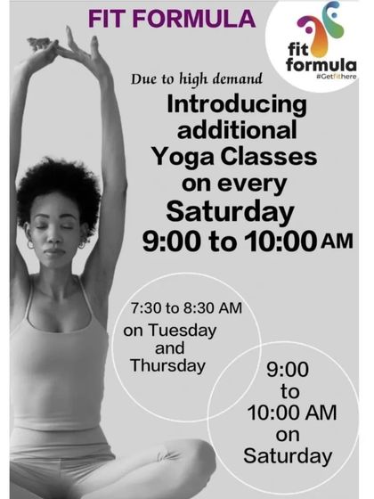 Due to popular demand, we've added more yoga classes to our schedule. Now you can find your zen with us on Saturdays too.