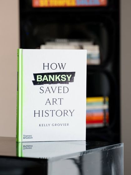 'How Banksy Saved Art History' by Kelly Grovier. This book offers a bold look at how Banksy’s subversive street art has redefined the boundaries of art history, echoing and reinventing classical masterpieces.