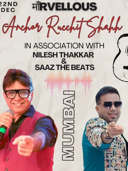 Getting ready for a 'GARBAfever' night in Mumbai. When I team up with Nilesh Thakkar, the energy is always off the charts.