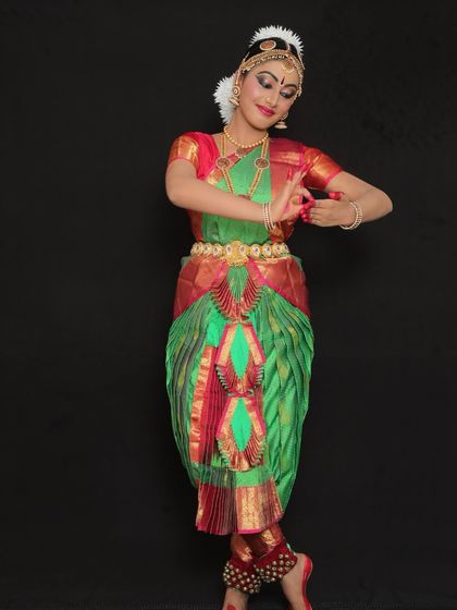 This is Nikita Sanup, a bright young dancer who also helps teach in our classes. This experience of teaching will surely bring many positive things her way.