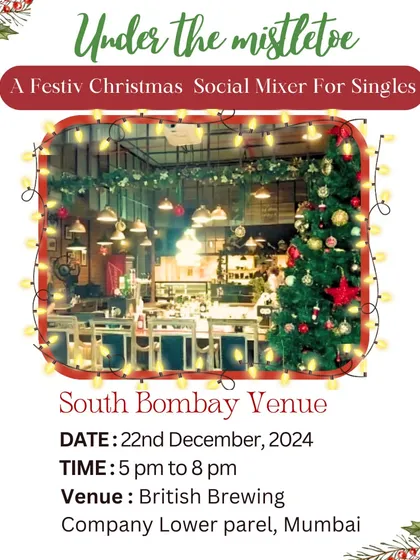 Announcing the South Bombay venue for our Christmas mixer. A great location like the British Brewing Company sets the stage for a memorable night.