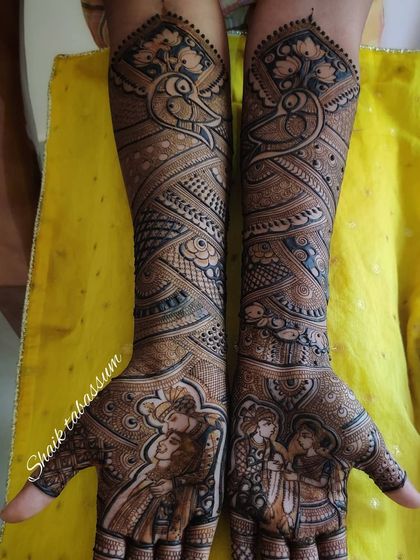 Shaik Tabassum - Destination Wedding Mehendi Traditional Motifs & Intricate Fillers photo 8