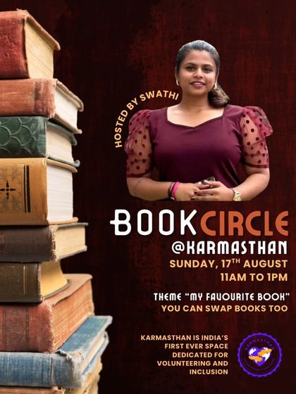 We host events like the Book Circle at Karmasthan to build new communities around shared passions. It's a great way to disconnect from devices and connect with fellow book lovers.