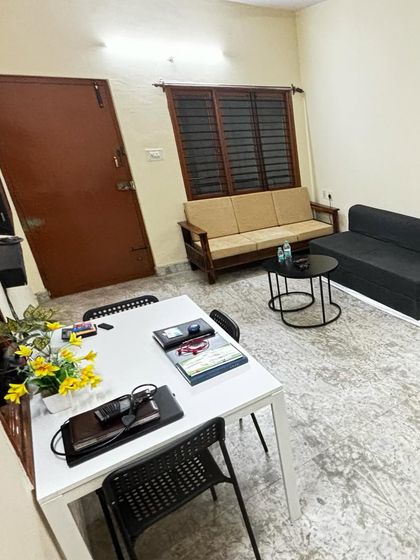 A photo of our initial Bangalore branch office setup. This image is part of a series documenting our journey of establishing a new office from scratch.