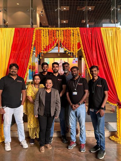 Another shot from the fantastic Kannada Rajyotsava event at Samsung. The energy was incredible, and it was an honor to be part of their celebration.