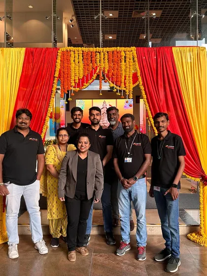 Another shot from the fantastic Kannada Rajyotsava event at Samsung. The energy was incredible, and it was an honor to be part of their celebration.