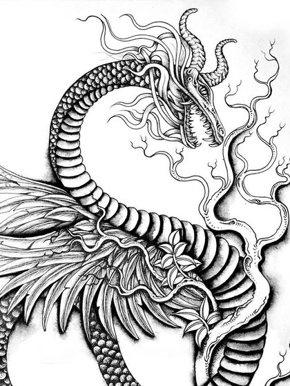 Ankita Bhattacharya - Tattoo Design Mythological & Fantastical Creatures photo 17