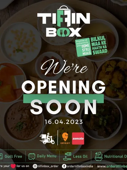 This was our opening announcement! We were so excited to bring the authentic flavors of North India to Bangalore through our cloud kitchen.