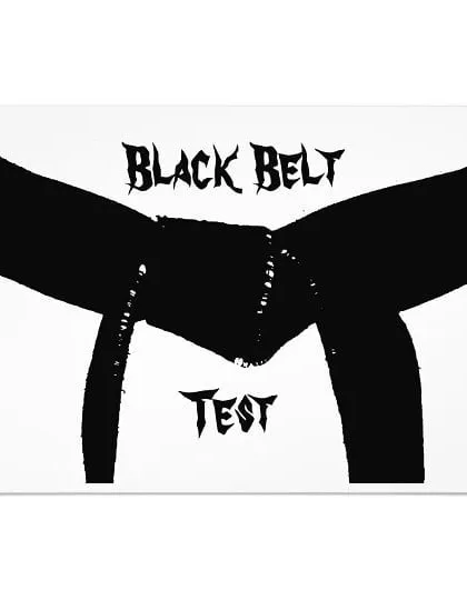 A Black Belt test is a monumental event in a karateka's journey. This announcement invites our entire dojo community to come and support the candidates as they face one of their greatest challenges.