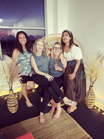 A fun photo with the amazing teachers at Flow Studio. I was so happy to become a part of their beautiful yoga community in Geraldton.