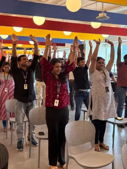 Sreya Bhar - Corporate Yoga Programs Desk & Chair Yoga: Wellness Without Leaving Your Seat photo 10