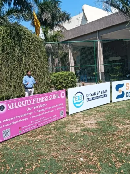 I believe in keeping athletes at the top of their game. Here, my team and I are providing on-field physiotherapy support at the Sports Commune Premier League, helping with injury prevention and immediate care for cricketers.