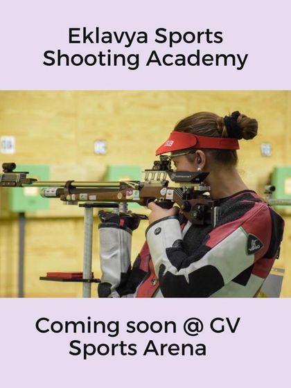 A teaser image used before our launch, promising a new, high-quality sports shooting academy for namma Bengaluru.