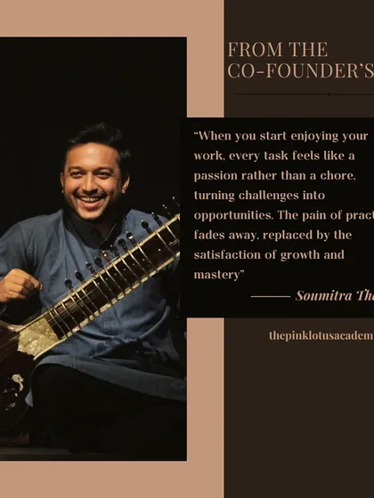 A musing on work and passion. When you start enjoying your work, every task feels like a passion rather than a chore. The pain of practice fades away, replaced by the satisfaction of growth.