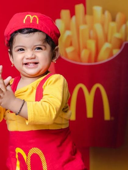 Freshly cooked, perfectly cute, and always served with love. Our McDonald's theme is a fun and quirky choice.
