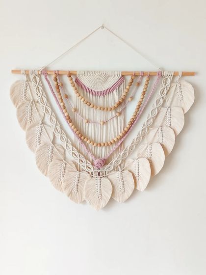 Shikha Agarwal - Custom Macrame & Crochet Home Decor Large Statement Wall Hangings photo 69