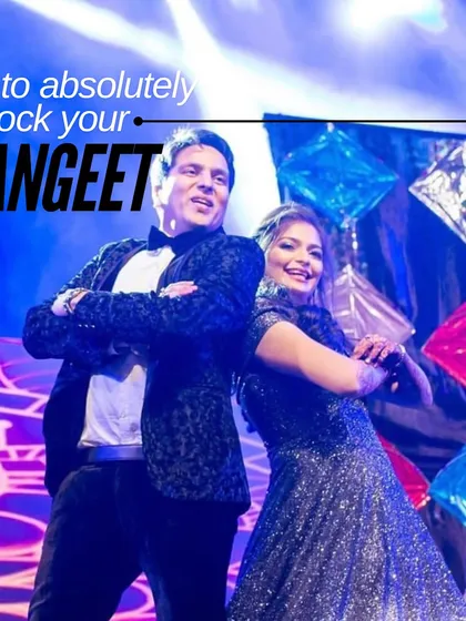 Tips to absolutely rock your Sangeet. Follow along for our expert advice on making your performances unforgettable.