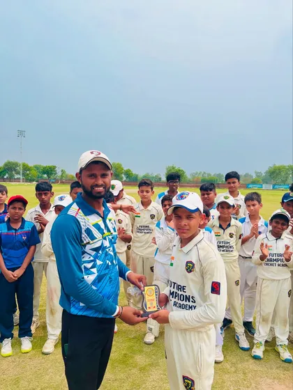 A proud moment for coach and player. Lakshya's hard work paid off with a match-winning performance.