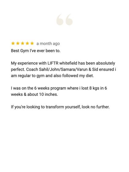 Liftr - 6-Week Body Transformation Program 6-Week Transformation Stories photo 188