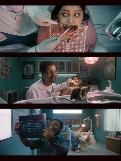 More scenes from the Pav Picks TVC. Our lighting setup ensured a bright, clear look that is typical for commercials, while allowing for the humorous action to be the main focus.
