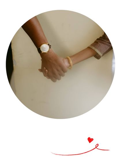 A tender moment from an intimate court wedding shoot. The simple act of holding hands tells a story of love and commitment.