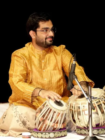 On stage with Siddhartha Belmannu and our troupe. It was a soulful performance that uplifted the audience with devotion and classical excellence.