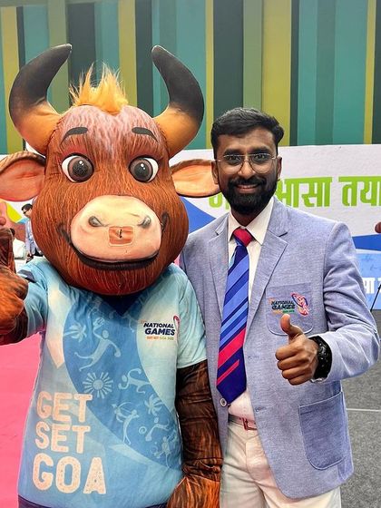 International Official at the National Games photo 5