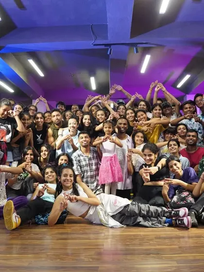 The entire community that came out for our special intensive class.