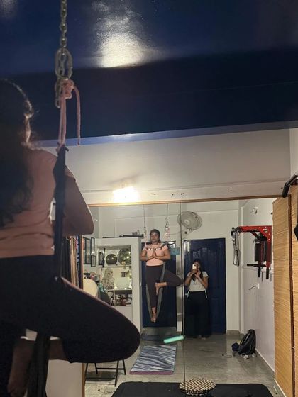 Ashrita - Group & Private Yoga Classes Aerial Yoga: Find Your Wings photo 16