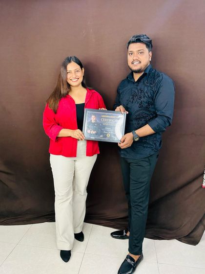 Congratulations to another one of my amazing students on her certification.