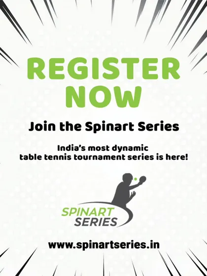 Registrations are open. Join India's most dynamic table tennis tournament series for non-seeded players and start your journey up the leaderboard today.