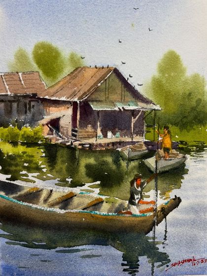 Watercolor Landscapes & Cityscapes photo 11