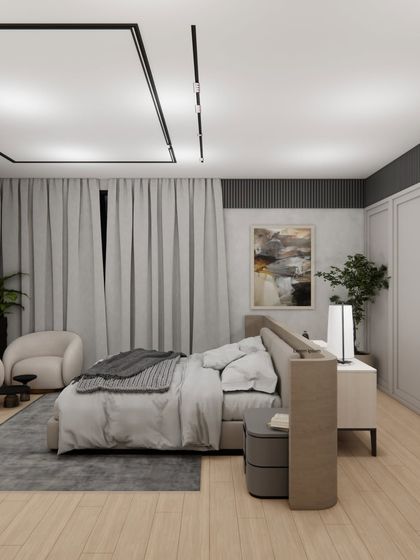 Aakriti Saraf Design - Full-Service Residential Interior Design Private Sanctuaries: Bedrooms photo 17