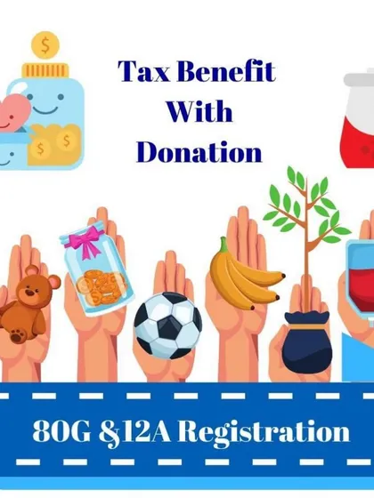 Securing 80G and 12A registration is a game-changer for any NGO. This visual illustrates the core benefit we help you achieve: offering tax deductions to your donors, which is a powerful incentive for them to support your cause.