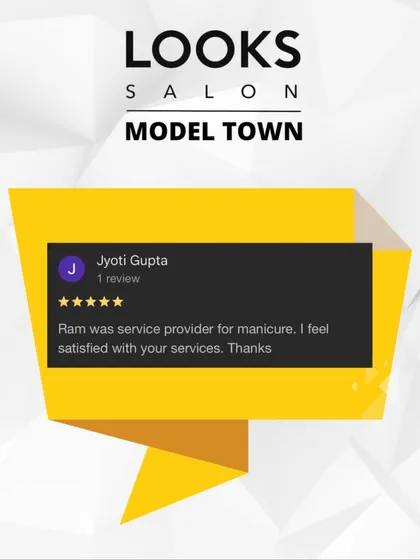 Client satisfaction is what we strive for. Jyoti shares her satisfaction with the manicure service provided by our technician, Ram, in this excellent 5 star review.